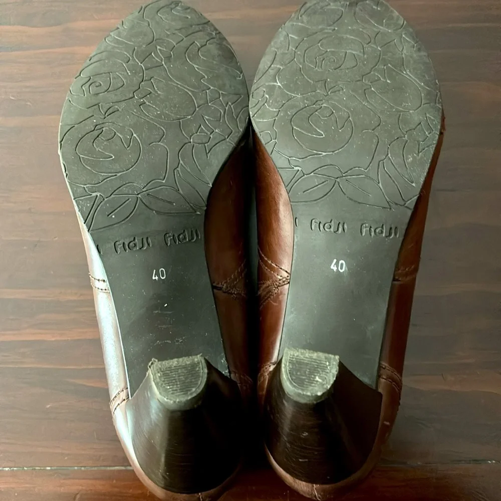 Women’s 2010s Leather Shootie Size 40 EU/ 9 US - Picture 4 of 9